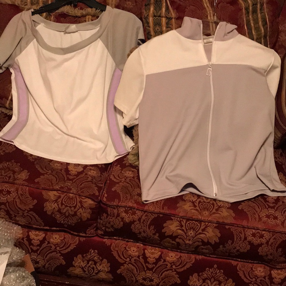 2 piece jacket&top ensemble sz lg